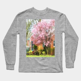 Spring - Cherry Tree by Brick House Long Sleeve T-Shirt